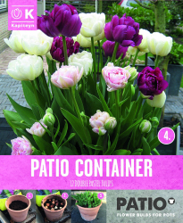 Пакет лалета за балкон DOUBLE PINK, PIRPLE&WHITE 12 бр.